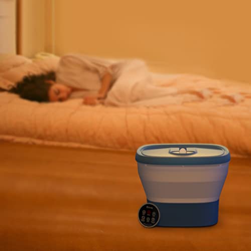 Rilvva Motorized Foot Spa With Heat, Bubbles And Massage, Collapsible Foot Bath Massager Includes Remote Control, Pedicure Foot Soak Tub For Stress Relief… #TOP3