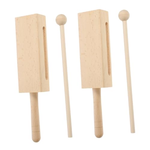 Toyvian 2 Juegos percusión cajas de percusion caja percusion inst...