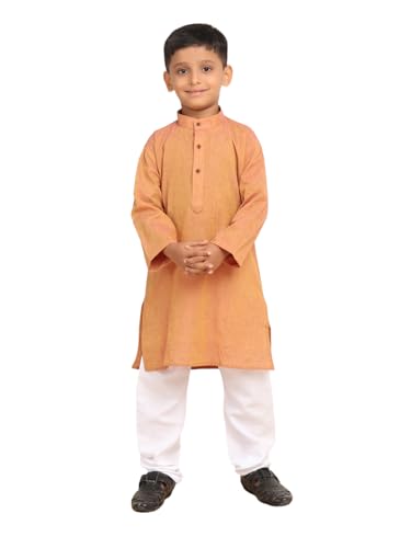 BABA AND BABY Kids traditional ethnic wear cotton kurta pajama set for boys discount deal