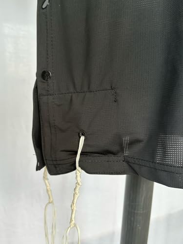 Sport Tzitzit Men Dry Fit T Shirt Round Neck, Kosher Tzitzis Breathable Moisture Wicking Athletic Workout Tee Mesh Undershit4