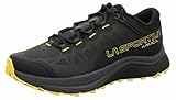 La Sportiva Karacal, Zapatillas de Trail Running Hombre, Black/Yellow, 44.5 EU