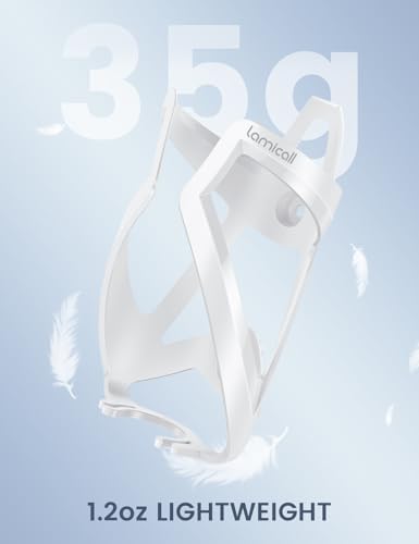 image for Lamicall Bike Water Bottle Holder - 1.2 Oz Ultralight & Sturdy Bike Cu