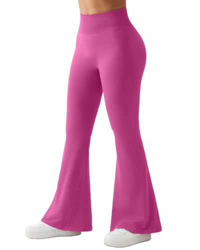 Image of SUUKSESS Women Crossover Workout Leggings with Pockets High Waisted Gym Yoga Pants