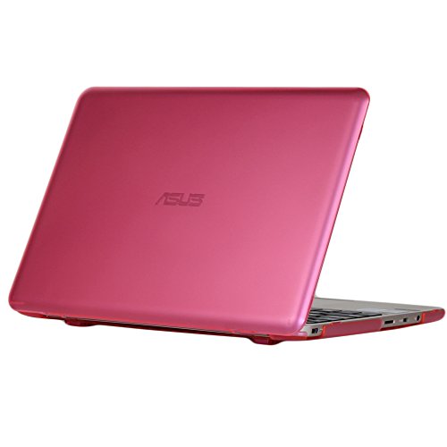 mCover Licht Hartschalentasche für 11,6-Zoll ASUS EeeBook EeeBook F205TA / X205TA / Vivobook E200HA Serie (Rosa)