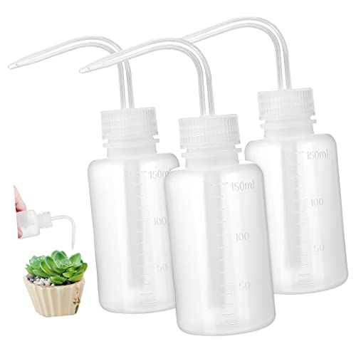 FRCOLOR 9 Pcs Plastic Wash Bottle Plastic Container Safety Wash Bottles Plastic Squeeze Bottles Lab Squeeze Bottle Wash Bottle Small Watering Can Plant or Sprinkler Bottle