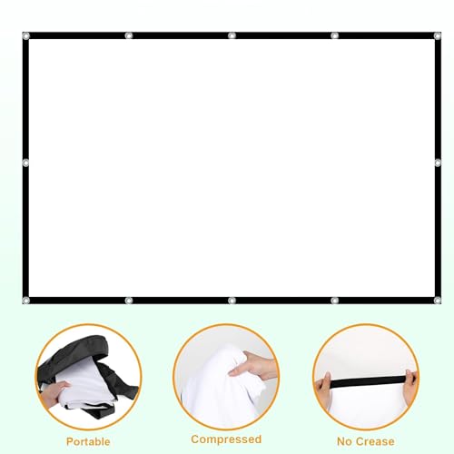 Pantalla de proyector plegable 180 pulgadas 16:9 miniatura 5