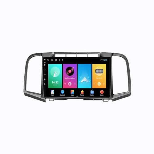 Android 13 2 DIN Pantalla Táctil Radio 9' Coche Pantalla para Toyota Venza 2008-2016 con Enlace Espejo/Navegación GPS/Radio FM/BT/Mandos Volante/Reproductor Multimedia(8G+256G)