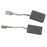 Tamaño compacto: con un tamaño de 5 x 8 x 13 mm (aprox. ), estas escobillas de carbón están diseñadas para adaptarse perfectamente a los modelos de amoladora angular especificados. Son fáciles de instalar y compatibles con el equipo original.