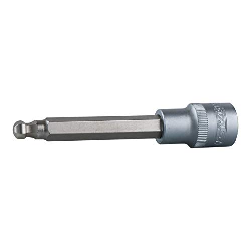 KS Tools 911.1657 1/2-inch 7mm Long Socket Ball Ended Hex Bit
