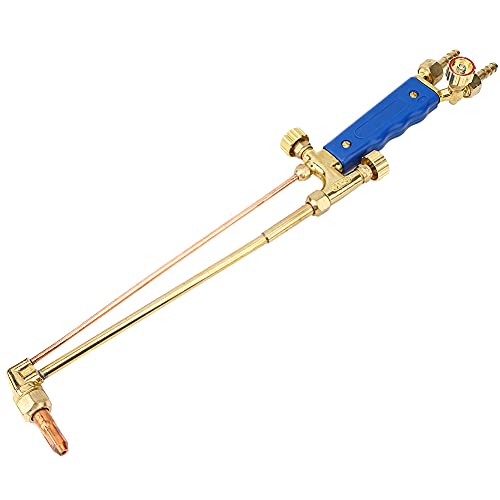 Fafeicy G01 30 Injector Cutting Torch, All Copper Oxygen Acetylene Welding Tool with Polished Copper Nozzle and Handle, for Construction Machinery Steel Mill Cutting
