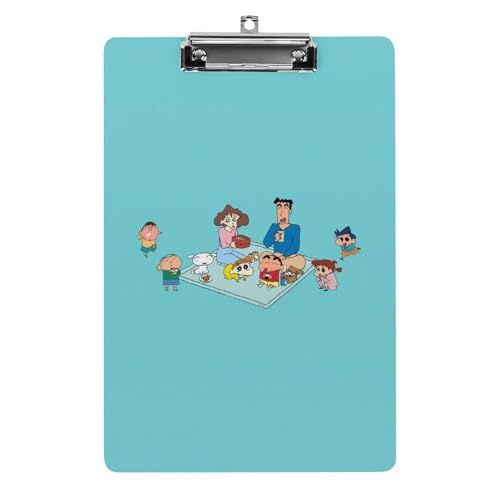 クレヨンしんちゃん バインダー A4 クリップボード クリップファイル 事務用品 入職プレゼント ファイル 多機能 ファイルボード 伝票ホルダー 書類整理 会議パッド オフィス用品