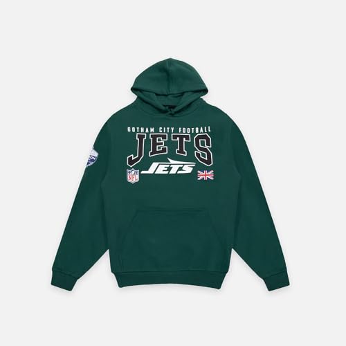 Sudadera New York Jets con capucha de algodón unisex coleccion Isg 2024