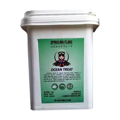 Ocean Treat Spirulina Flakes Fish Food for Fishes and Shrimps 1 kg