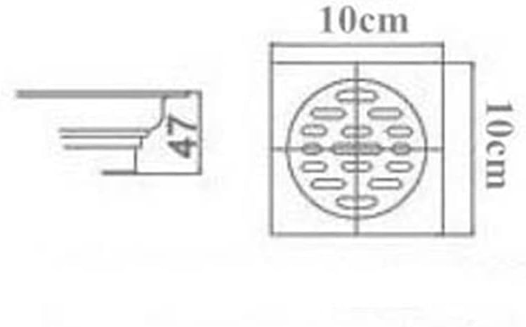 Copper Bathroom Chrome Floor Drain Bathroom Water Floor Drain Floor Drain