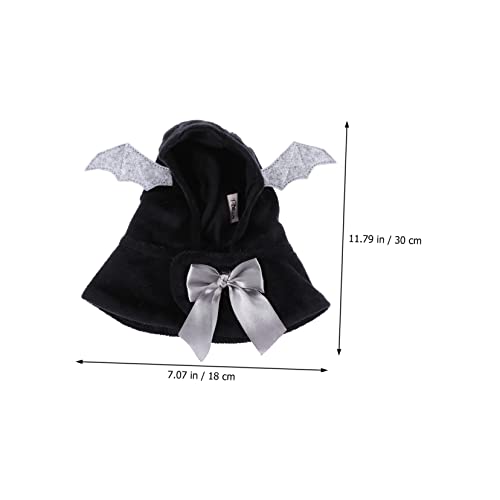 Disfraz de Capa para Perro Navidad Negro Mipcase miniatura 3