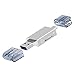 xiwai USB-C Type C/USB 2.0 to NM Nano Memory Card TF Micro SD Card Reader for Huawei Mobile Phone Laptop
