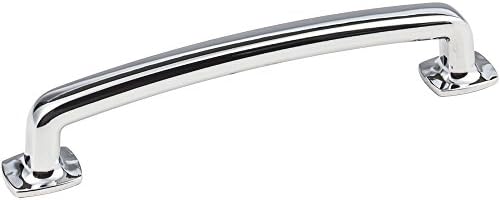 Jeffrey Alexander MO6373-128PC Belcastel 1 Collection Pull, Polished Chrome