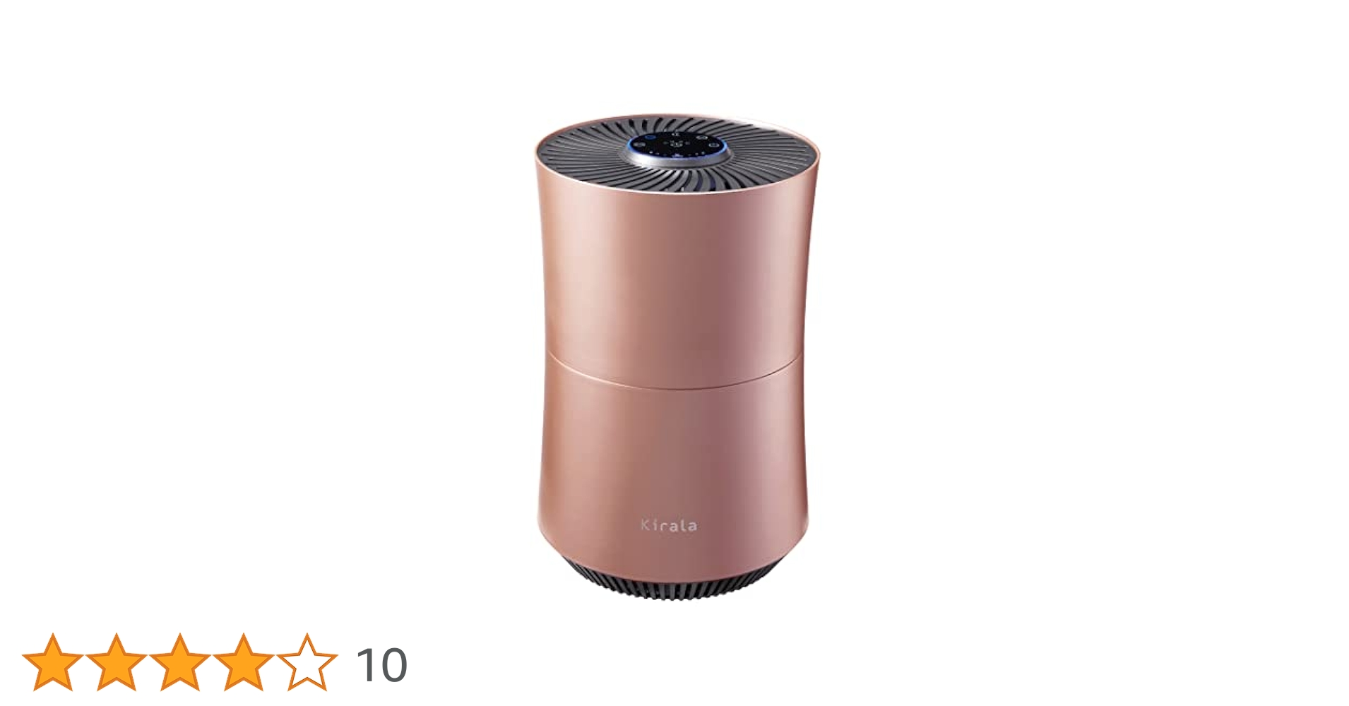 Amazon.co.jp: Kirala Air Prato ピンク 空気清浄機 オゾン 除菌