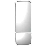 24KWA - Cab Mirror Assembly May Detach - 2022-2024 Kenworth T180, T280, T380, T480 Trucks 5 2 Piece - Fit Main and Convex Wide Angle Mirror Glass - Driver Side (Fits Kenworth T370, T470, T600, T660, T700, T2000, Fits Peterbilt 335, 337, 377, 385, 386, 387, 389, 479, 587)