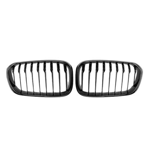Parrilla delantera Serie 1 F20 F21 de 2015 a 2017 en color negro brillante
