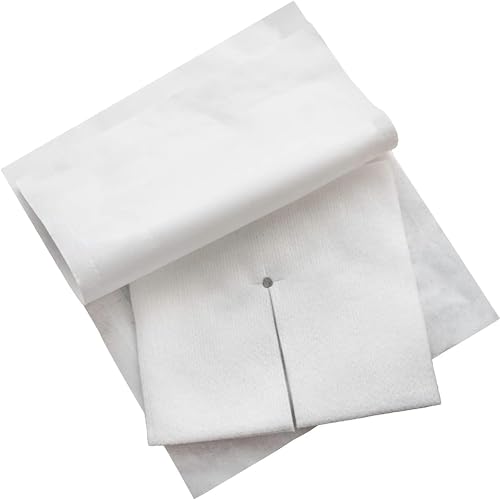 High Absorbent Non-Woven Split Drain Sponges, 6 Ply 2” X 2” Precut Gauze Sponge for I.V. and Tracheostomy Dressings, 2 Per Pack, 70 Packs, 140 Total and 2 Tapes miniatura 5