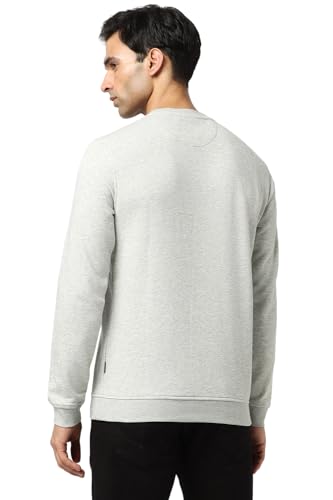 Image of Van Heusen Men Round Neck Cotton Sweatshirt