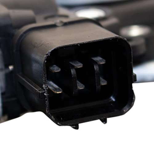 Image of TRQ Front Driver Side Power Window Motor and Regulator Assembly Power One Touch Anti Pinch Compatible with 2007-2013 Acura MDX