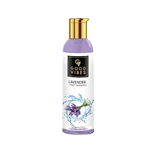 Good Vibes Lavender Foot Shampoo – 120 Ml – Moisturization, Nourishing And Softening For Dry And Flaky Skin – Cruelty Free