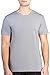 Fishers Finery Men's Crew Neck Modal Cotton Undershirt| Extra Length (Sky, L 2pk)