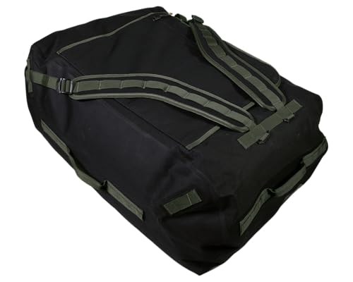 Image of Muddy Outdoors DV8 100L Waterproof Duffle Bag Black /Peat Moss