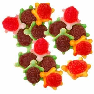 Bayside Candy Jelly Filled Gummy Turtles - Turtles Gummy Candy - Jelly Filled Turtles Gummy Candy 1LB