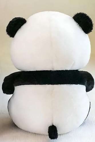 Image of Tickles Cute Panda Bear Soft Stuffed Plush Animal Toy for Kids Boys & Girls Birthday Gift (Color: Black & White, Size: 40 cm)