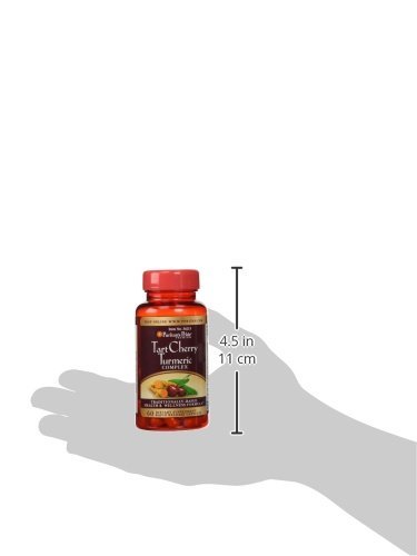 Puritan's Pride Tart Cherry Turmeric Complex-60 Capsules #TOP7