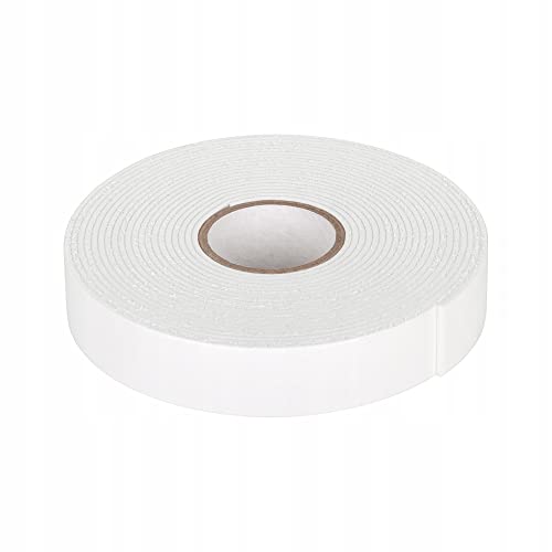 Wooden World - Double side Foam tape EVA - White foam - 1 mm Thick 6 mm width and 50 m long - White spacer - Image 3