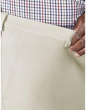 Image of Haggar Men's Cool 18 Pro Classic Fit Flat Front Casual Stretch Performance Golf Pant - Regular and Big & Tall