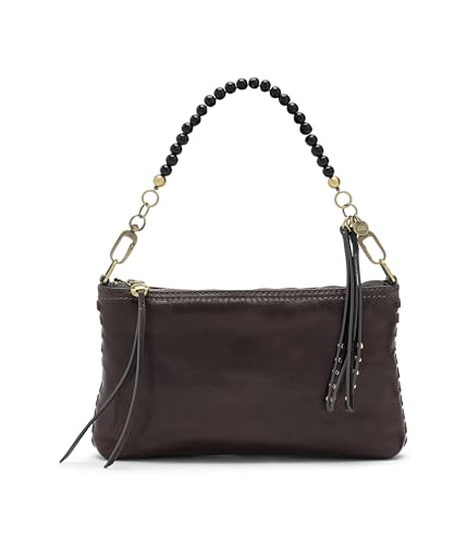 Image of HOBO Darcy Leather Convertible 3-in-1 Crossbody Bag with Removable & Adjustable Strap, Exterior Phone Slip Pocket