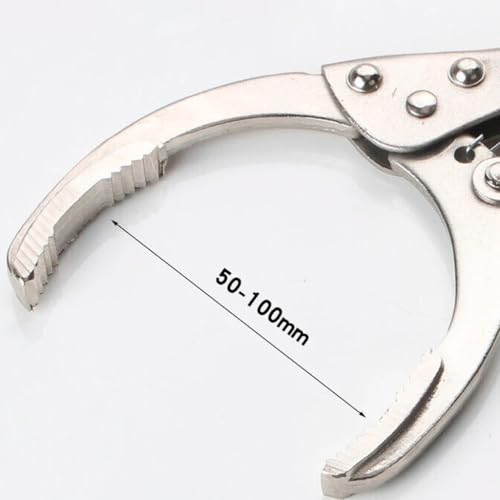 Alicate de pressão Chave Saca Filtro De Óleo Troca C/Corrente Profissional Automotivo