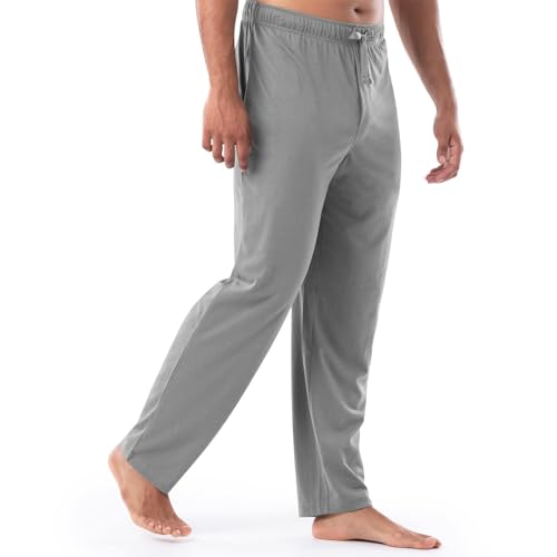 Mens Lounge Pants with Pockets Lightweight Pajama Pant Elastic Waist Drawstring Soft Comfortable Sleep Pj Bottoms4