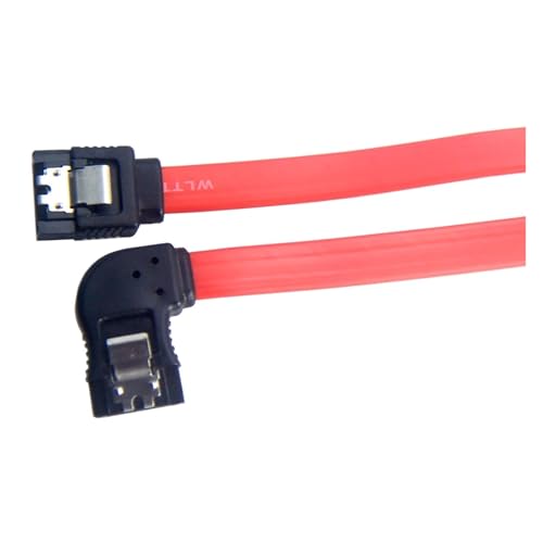ZHANGLH 0.300CM SATA III Cable 6Gbps Lado Izquierdo con Seguro