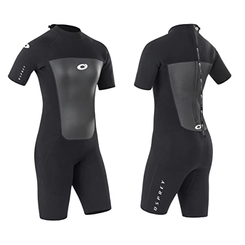 Osprey Women's Origin Shorty Wetsuit, Black, XL UK