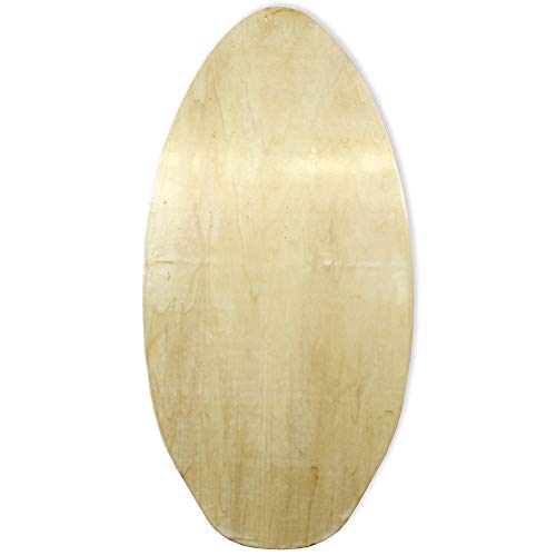 KONA SURF CO. Blaster Wood Skimboard for Kids and Adults in Red/White sz:41in