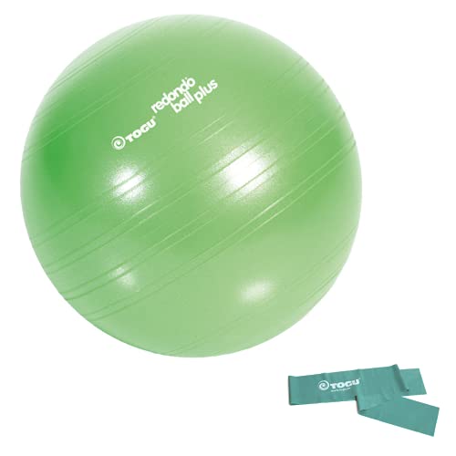 Togu Gymnastikball Workout Set Redondo Ball Plus 38cm und Theragym Band...