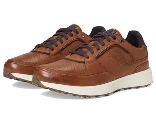 Cole Haan Men's Grand Crosscourt Downtown Sneakers, British Tan/Madeira/Ivory, 10.5-M US