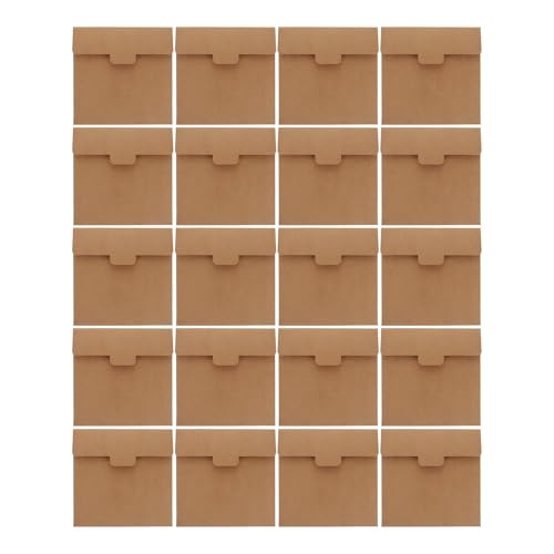 Pochettes kraft carrées 20x20 anti-déchirure pour sécuriser envois et petits objets