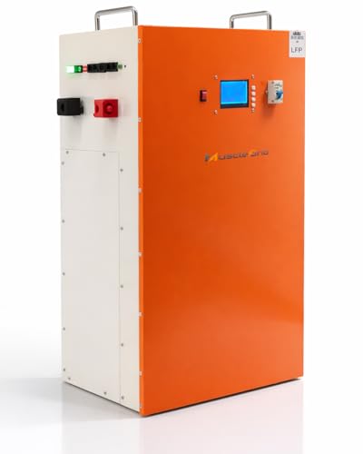 Image of MuscleGrid 51.2V LiFePO4 Battery with Smart BMS & Active Balancer | RS485 & CAN Communication | 50 Years Life | 5 Year Warranty (100AH)