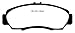 EBC Brakes DP21610 Greenstuff 2000 Series Sport Brake Pad