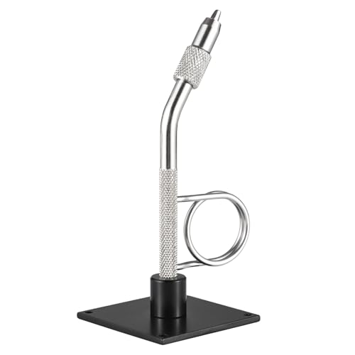 Lixada Fly Tying Vise Portable with Base Lightweight Universal for Hook Tying Hair Pliers Hook Pliers, Binding Tool Stable Fly Making Tool Fishing Tackle for Beginners Professionals