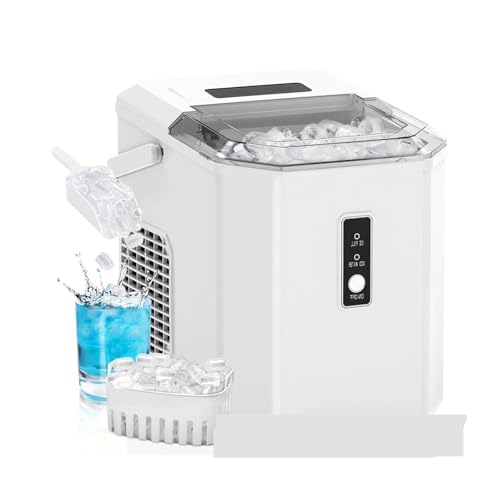 Máquina portátil para hacer hielo 26 lbs rápida y compacta miniatura 4