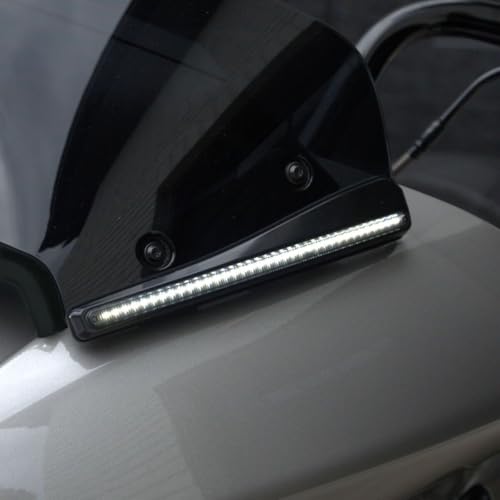 Custom Dynamics LED Windshield Trim Lights Compatible with 24 FLTRX/FLTRXSTSE & 23-24 FLTRXSE - Smoke