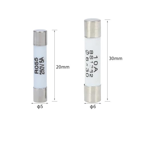 Fusible rapide 2A céramique 6x30 mm contre les surcharges